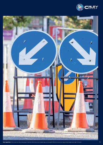 The Caley Group - Traffic Management Signage 第 13 页