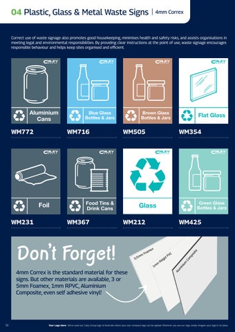 The Caley Group - Waste Management Signage 第 10 页