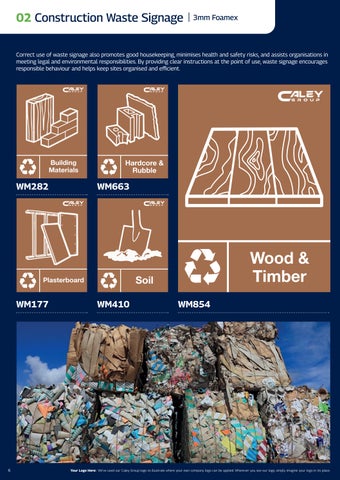 The Caley Group - Waste Management Signage 第 6 页