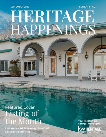 Heritage Happenings | September 2026