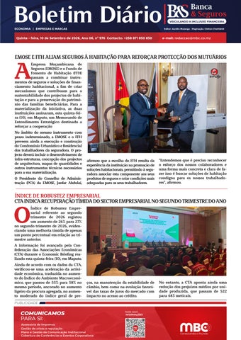 BOLETIM BANCA & SEGUROS 10.09.2026