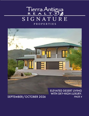 Tierra Antigua Signature Properties