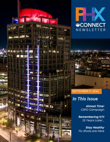 PHXConnect Newsletter September 9, 2026