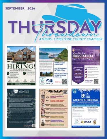 Thursday Throwdown September 10, 2026