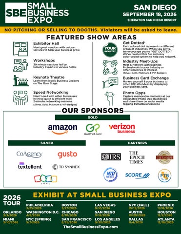 Small Business Expo | San Diego 2026 Show Guide
