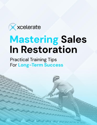 Mastering Sales in Restoration for Long-term Success