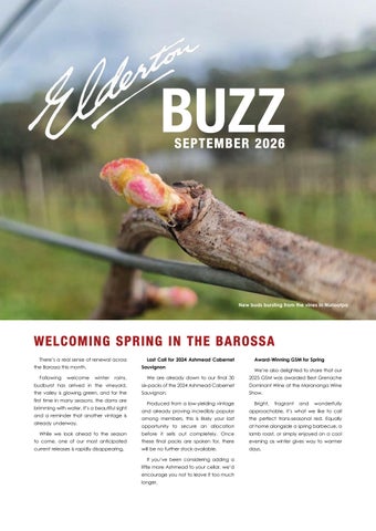 The Buzz 2026 September Elderton