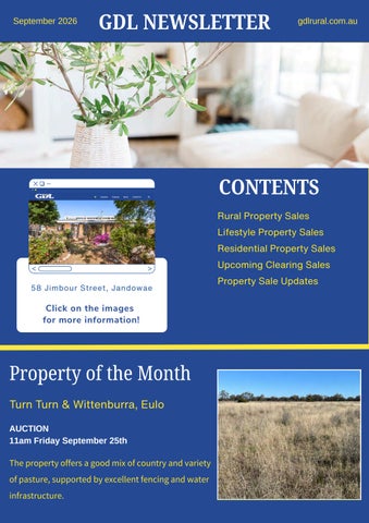 September - GDL Newsletter 2026