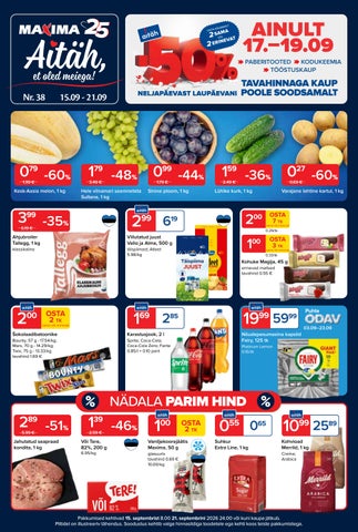 Maxima kliendileht 15.-21.09