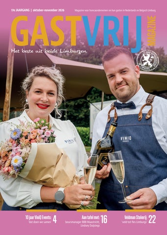 Gastvrij Magazine oktober-november 2026