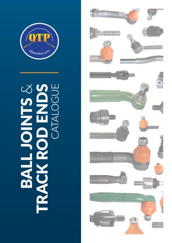 QTP Ball Joints & Track Rod Ends Catalogue 2021