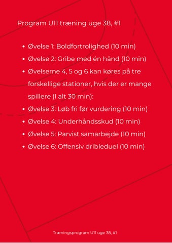 Træningsprogram U11 uge 38, _1