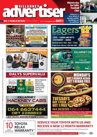 KILLARNEY ADVERTISER WK37 11.09.2026