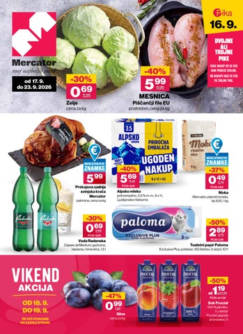 Redni katalog od 17. 9. do 23. 9. 2026