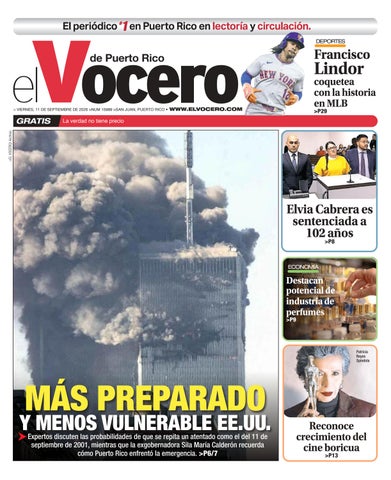 EL VOCERO | Edición viernes, 11 de septiembre de 2026
