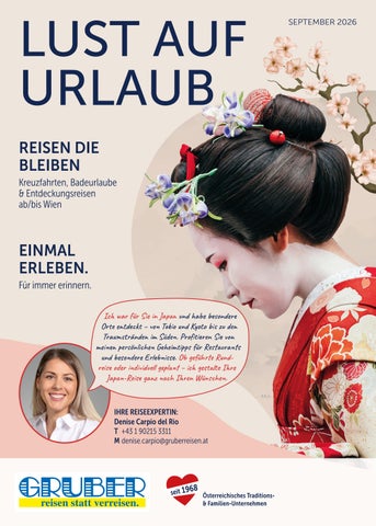 Beilage Kurier September 2026
