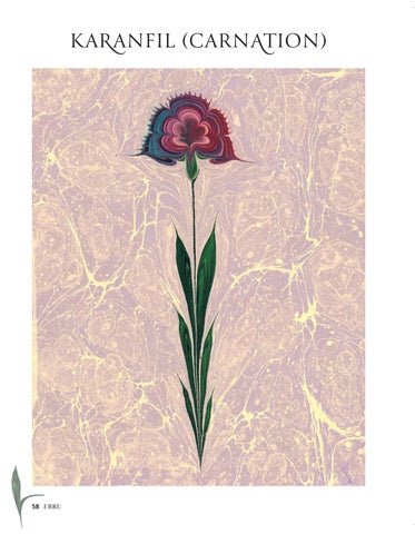 Ebru: 土耳其 Floral Marbling Projects 第 13 页