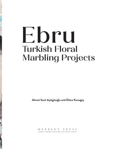 Ebru: 土耳其 Floral Marbling Projects 第 2 页