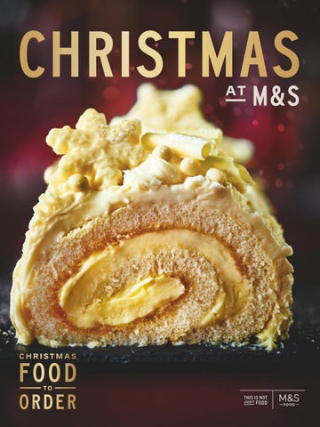 M&S Christmas Food to Order 2026