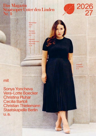 Das Magazin Nr. 4 der Staatsoper Unter den Linden