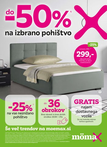 Do -50% na izbrano pohištvo