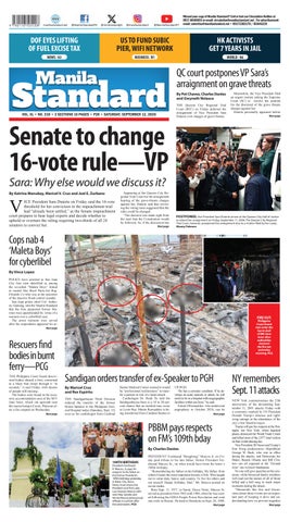Manila Standard - 2026 September 12 - Saturday