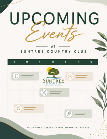 Upcoming Events