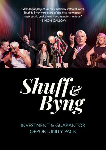 Shuff & Byng — Investment & Guarantor Opportunity Pack