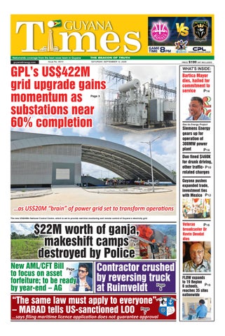 Guyana Times - Saturday, September 12, 2026