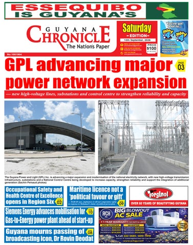 Guyana Chronicle E-Paper 12-09-2026