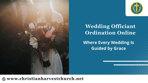 Wedding Officiant Ordination Online
