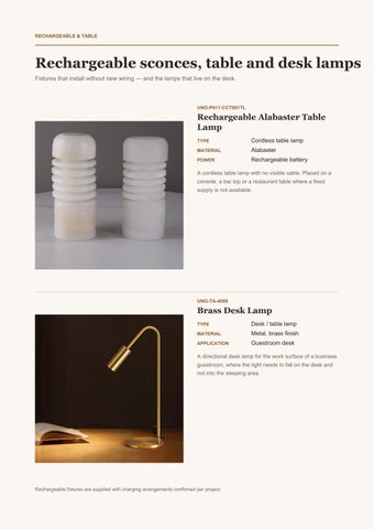 ZEROUNO Lighting 灯饰目录 · — 酒店工程 灯饰 Portfolio × Product 指南 2026 第 5 页