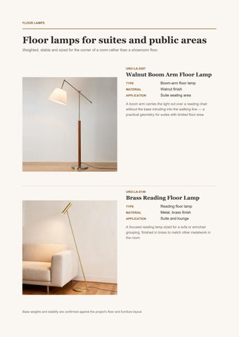 ZEROUNO Lighting 灯饰目录 · — 酒店工程 灯饰 Portfolio × Product 指南 2026 第 6 页