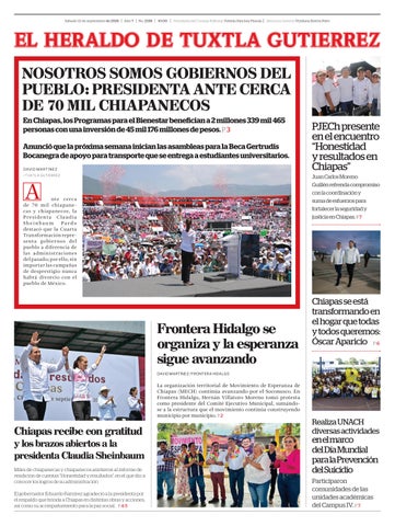 El Heraldo de Tuxtla Gutierrez 12 de Septiembre 2026