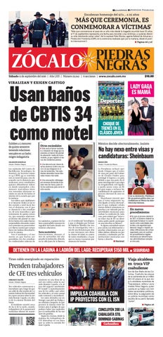 Piedras Negras 12 de septiembre de 2026
