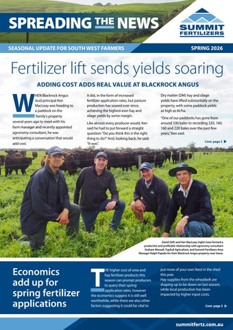 Summit newsletter Spring 2026