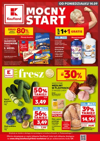Kaufland gazetka od 14.09 do 16.09.2026