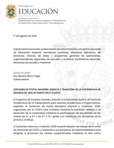 Certamen Postal Navidad COSVI