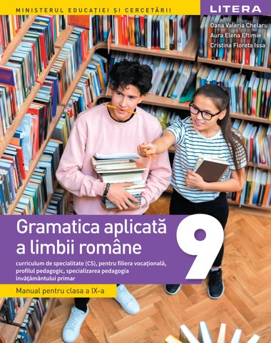 Gramatica aplicata a limbii romane - pedagogia învățământului primar