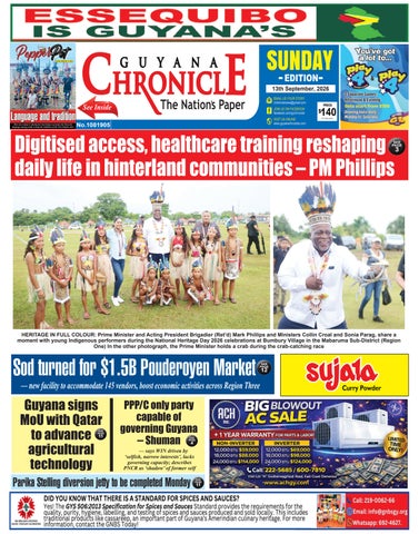 Guyana Chronicle E-Paper 13-09-2026