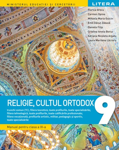 Religie cultul ortodox, clasa a IX-a
