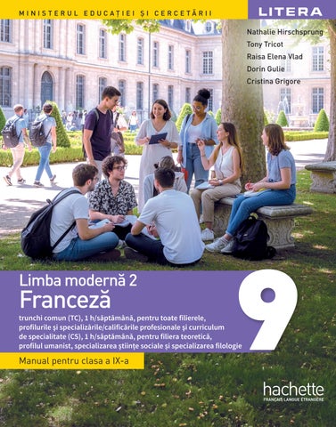 Limba franceza L2, clasa a IX-a