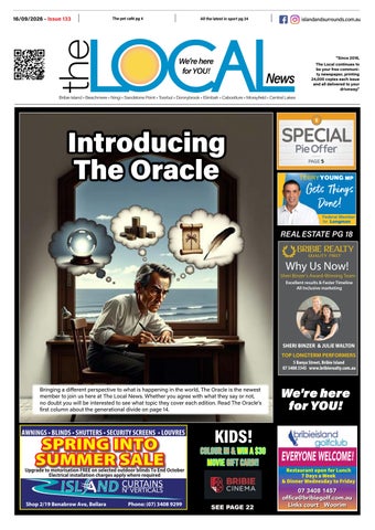 The LOCAL News, Island and Surrounds Issue 133