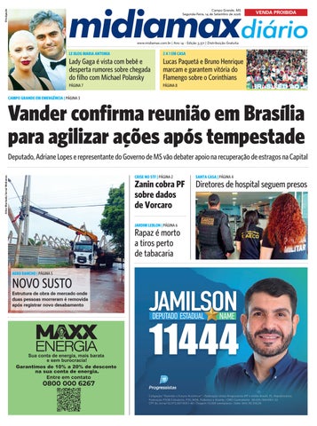 Midiamax Diário | 14 de setembro de 2026 | Vander confirma reunião em Brasília para agilizar ações a