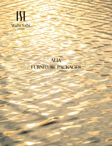 Alia Furniture Packages