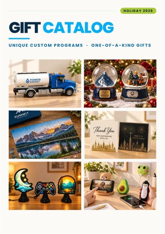 2026 Holiday Gift Catalog