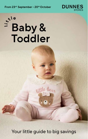 DUNNES STORES Little Baby & Toddler Leaflet September 2026