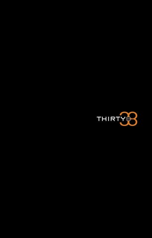 Menu: THIRTY8 Beverage Menu