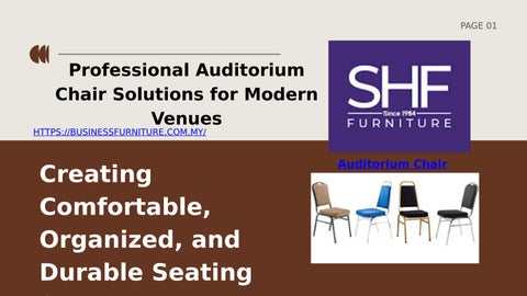 Auditorium Chair for Modern Educational & Commercial Spaces  (1)