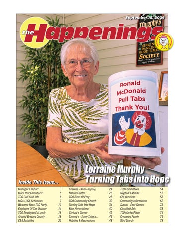 Happenings 09.18.26